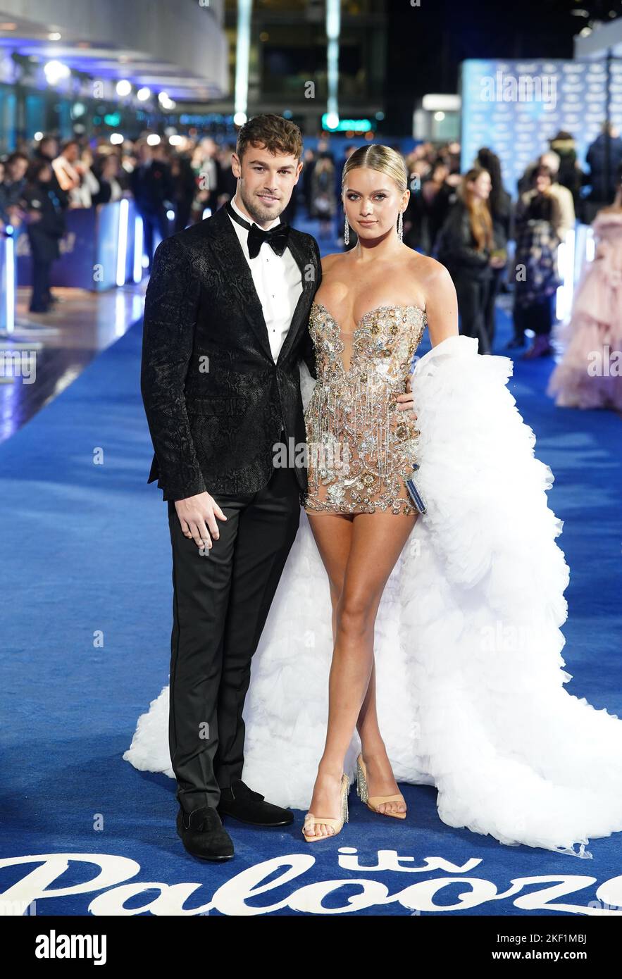 Tasha Ghouri and Andrew Le Page attending the ITV Palooza held at the