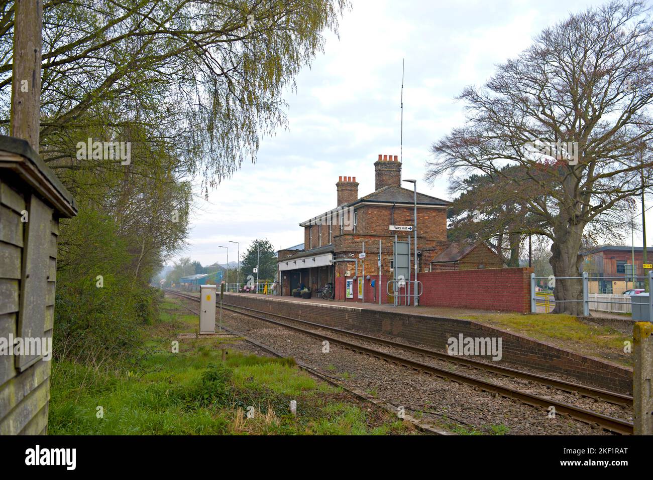 Melton Railway Station, Melton, Suffolk Stock Photo