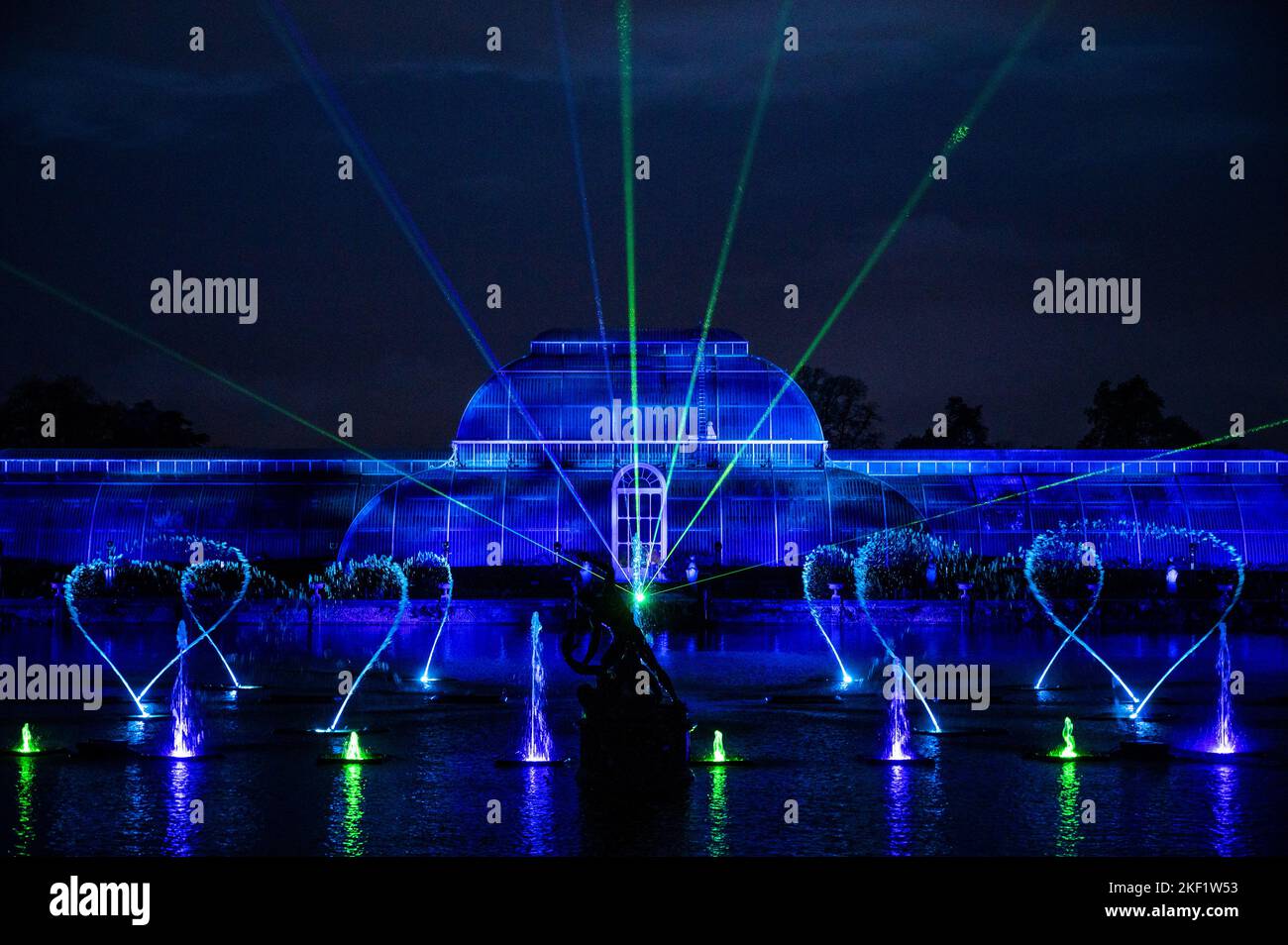 Kew gardens lights show hires stock photography and images Alamy