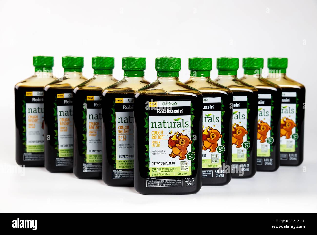 In addition to soothing coughs, Robitussin syrup helps clear mucus for