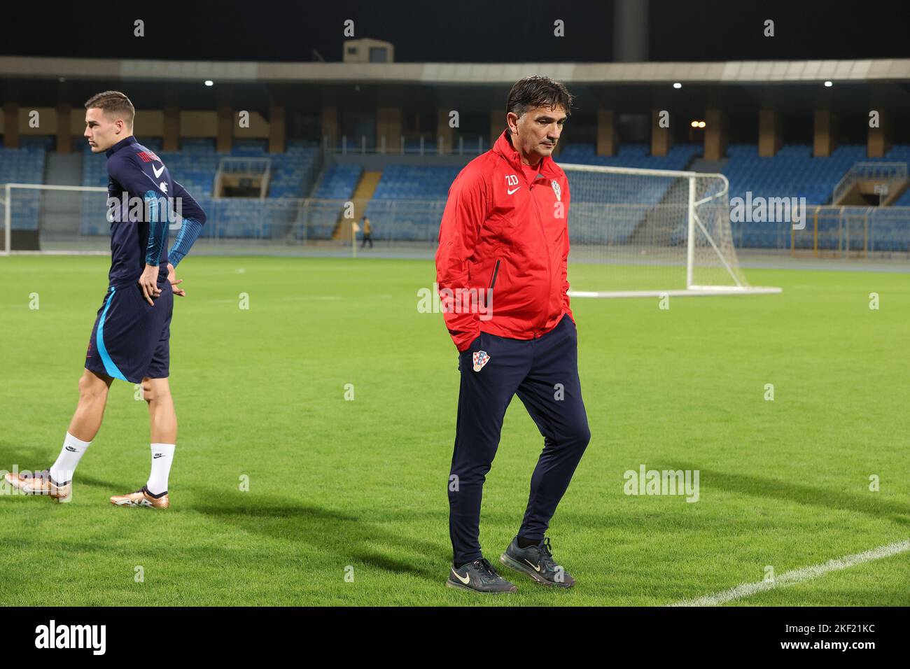 Saudi Arabia's coach Marcos Paqueta from Brazil prepares for a soccer  friendly between Turkey and Saudia Arabia in the Bieberer Berg stadium in  Offenbach near Frankfurt, central Germany, Wednesday, May 31, 2006.