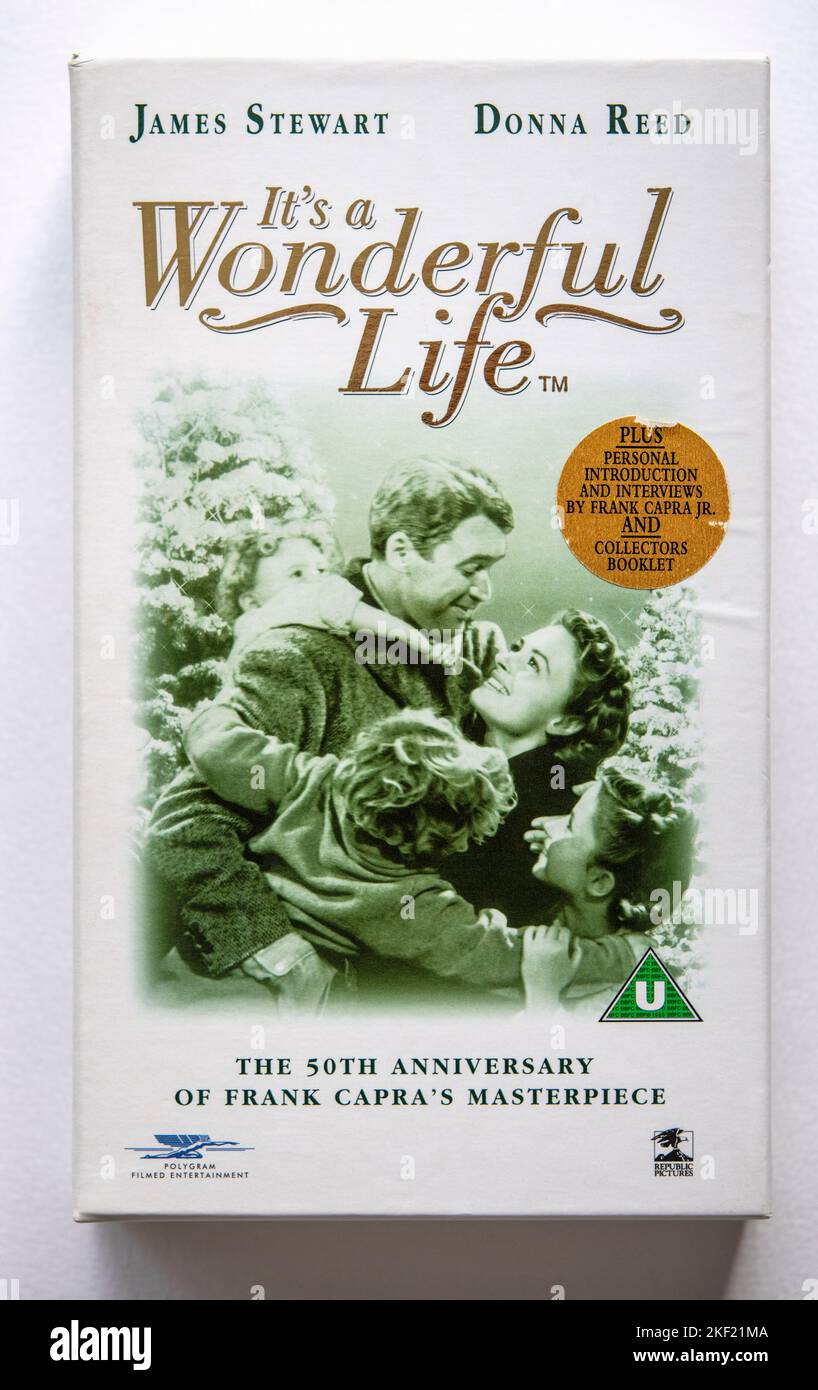 Ciondolo Campana Its A Wonderful Life – Souvenir Del Film, Con Sacchetto Regalo Bedford Falls