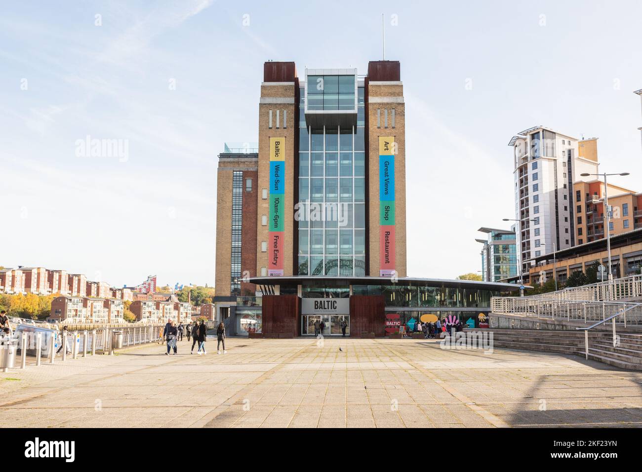 Baltic Centre for Contemporary Art,Gateshead,Tyne and Wear, England, UK Stock Photo