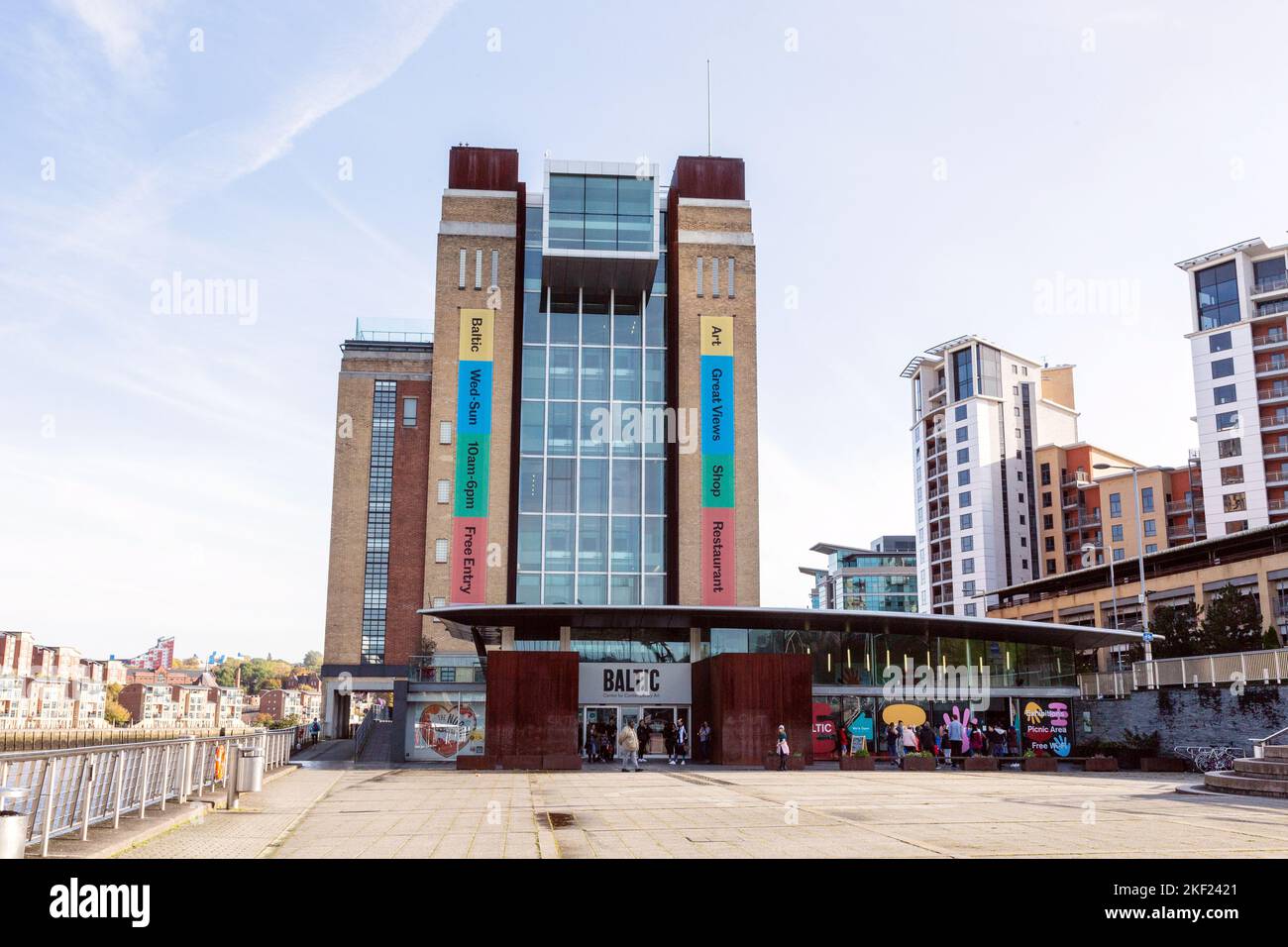 Baltic Centre for Contemporary Art,Gateshead,Tyne and Wear, England, UK Stock Photo