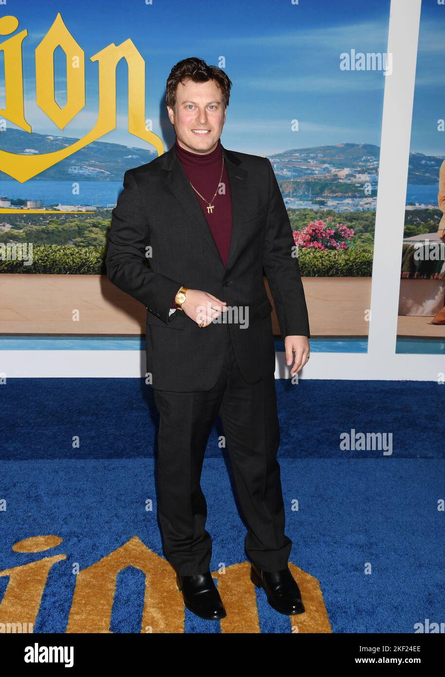 LOS ANGELES, CALIFORNIA NOVEMBER 14 Noah Segan attends the premiere