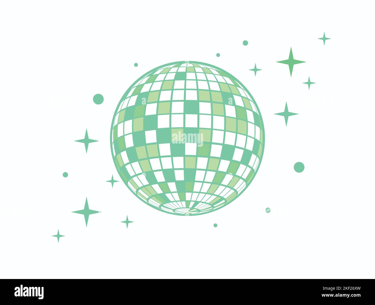 Disco ball Vector icon Disco ball Vector icon Stock Vector Image & Art ...
