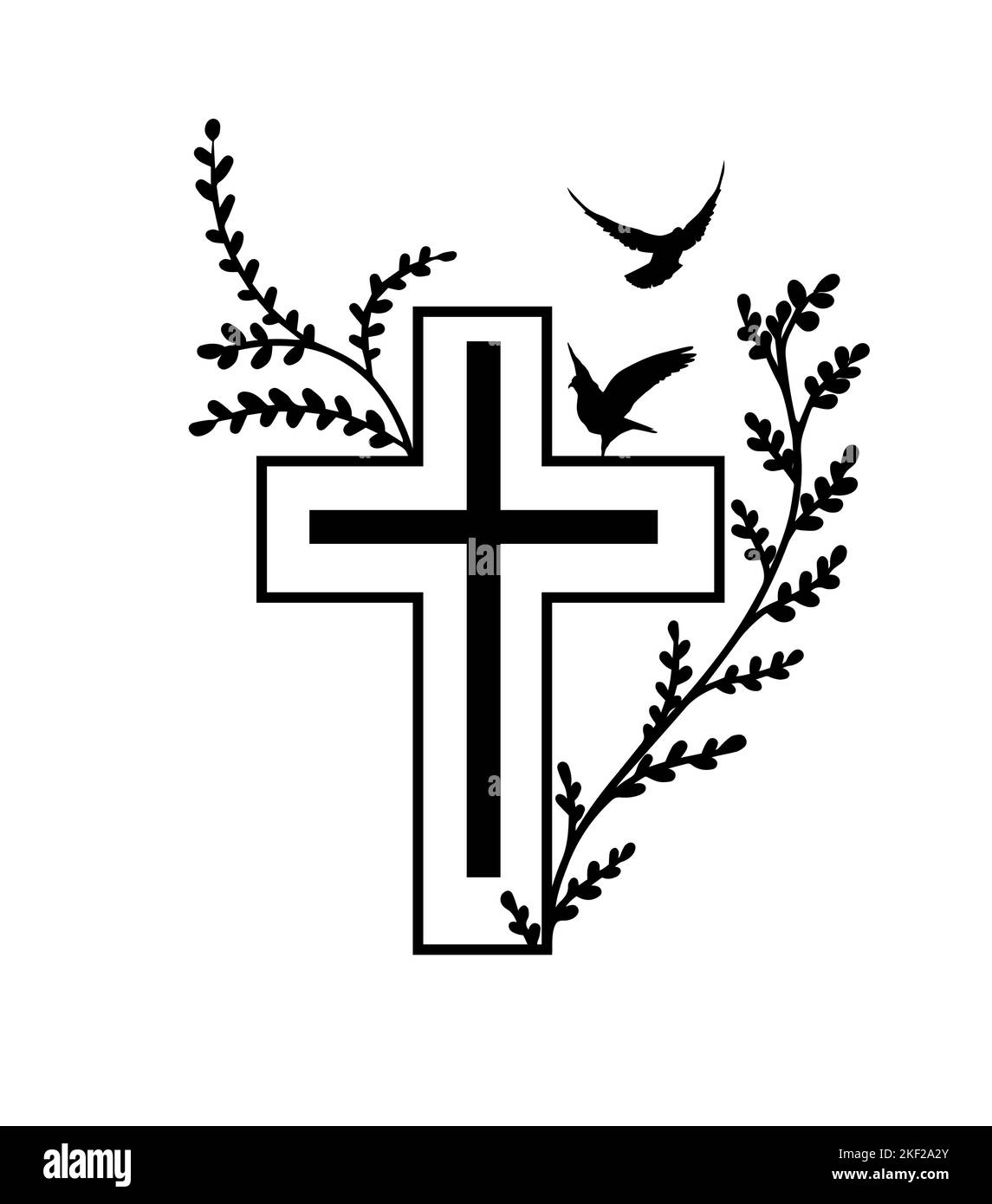 Kiwi Bird Clipart Black And White Cross