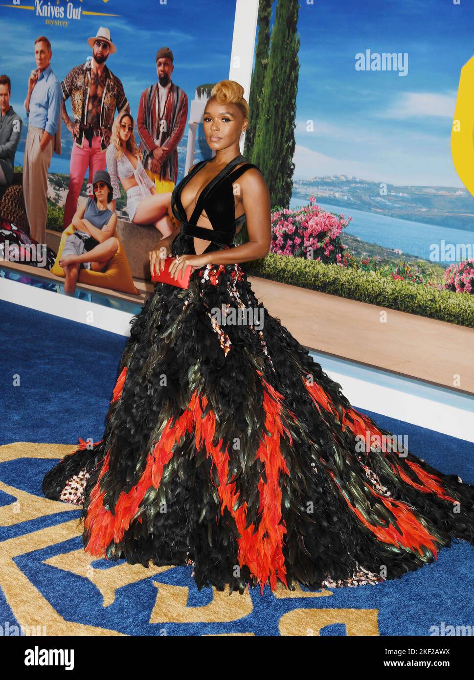 Los Angeles, California, USA. 14th Nov, 2022. Janelle Monáe attends the premiere of 'Glass Onion: A Knives Out Mystery' at Academy Museum of Motion Pictures on November 14, 2022 in Los Angeles, California. Credit: Jeffrey Mayer/Jtm Photos/Media Punch/Alamy Live News Stock Photo