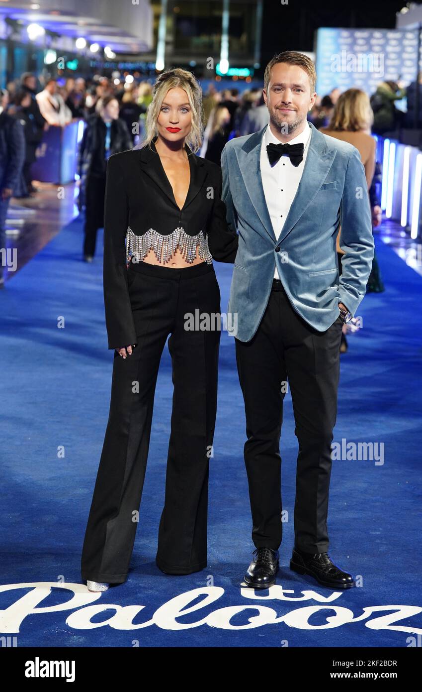 Laura Whitmore and Iain Stirling attending the ITV Palooza held at the