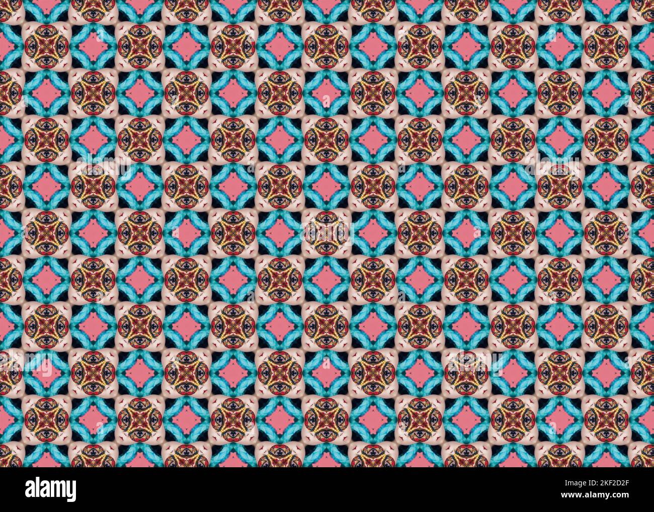 Seamless repeating pattern illustration, useful for fabric, wallpaper ...