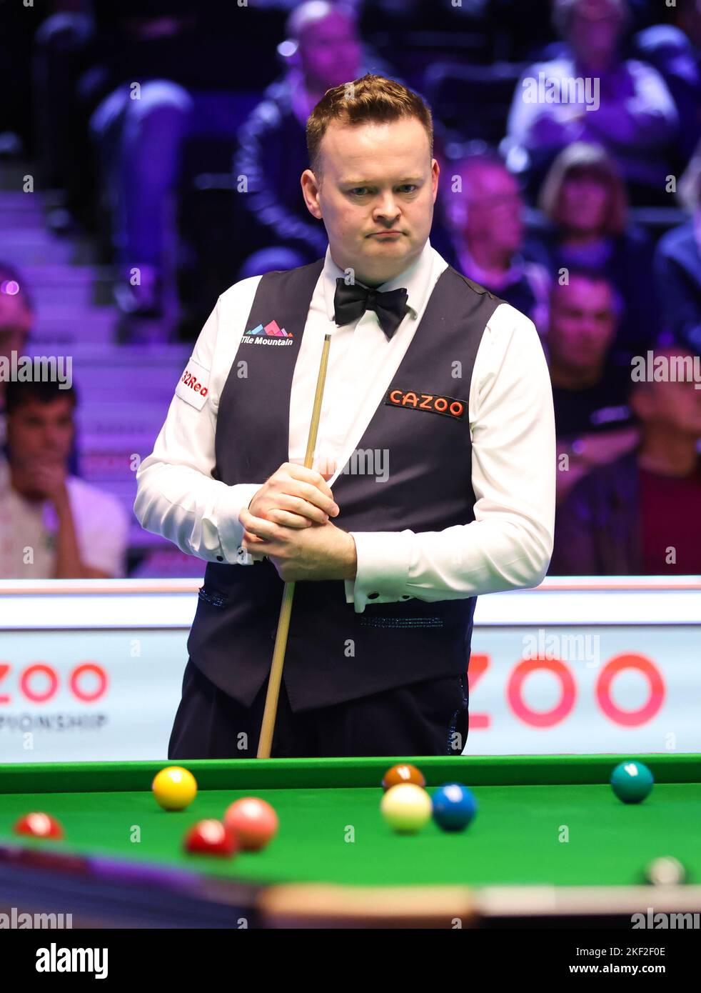 England’s Shaun Murphy during day four of the Cazoo UK Snooker