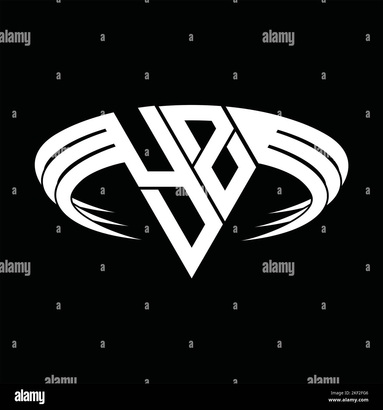 YZ Logo letter monogram with triangle slice shape design template Stock ...