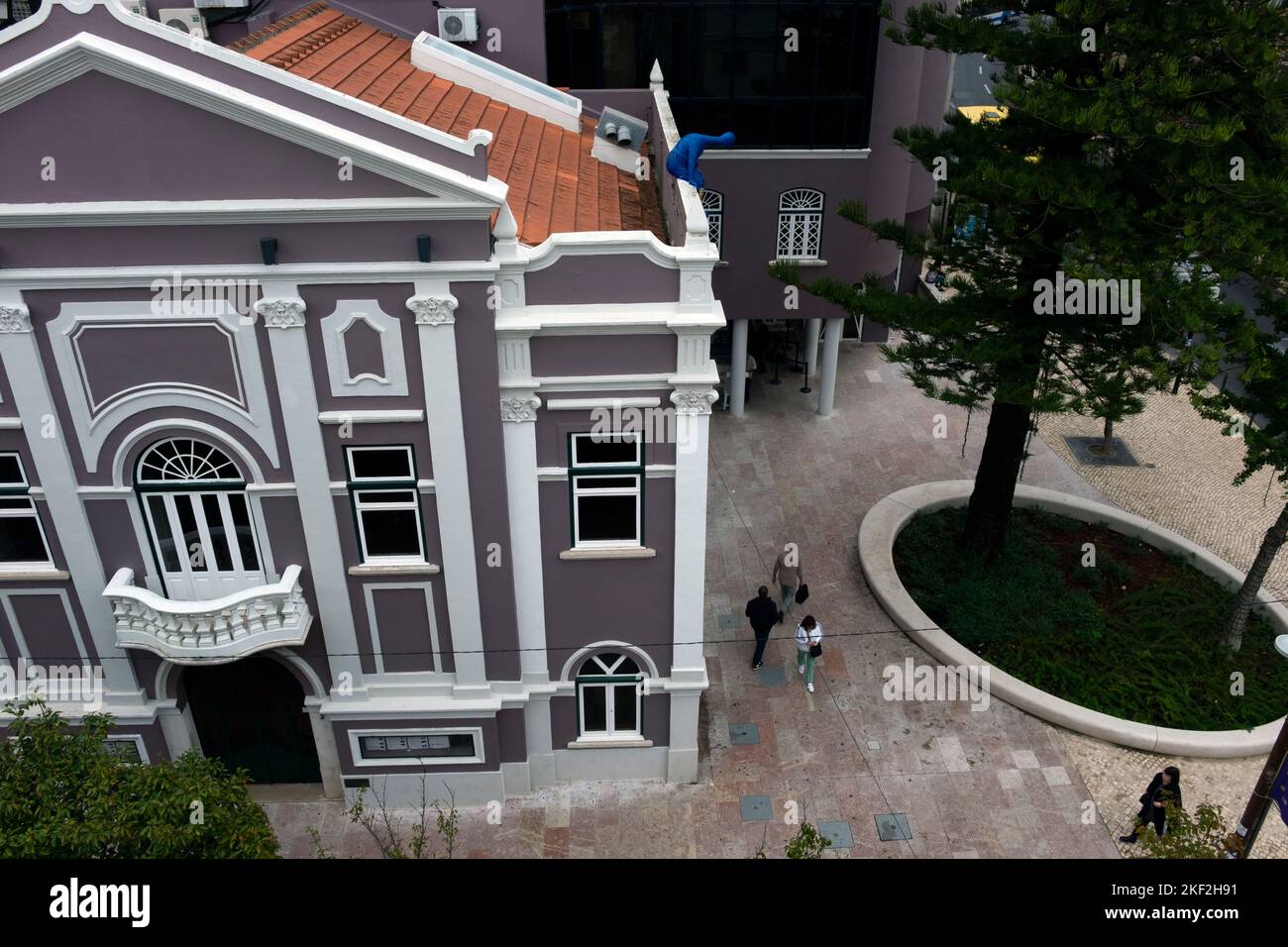 R.Elias Garcia, Amadora, Lisbon, Portugal showing road junction from