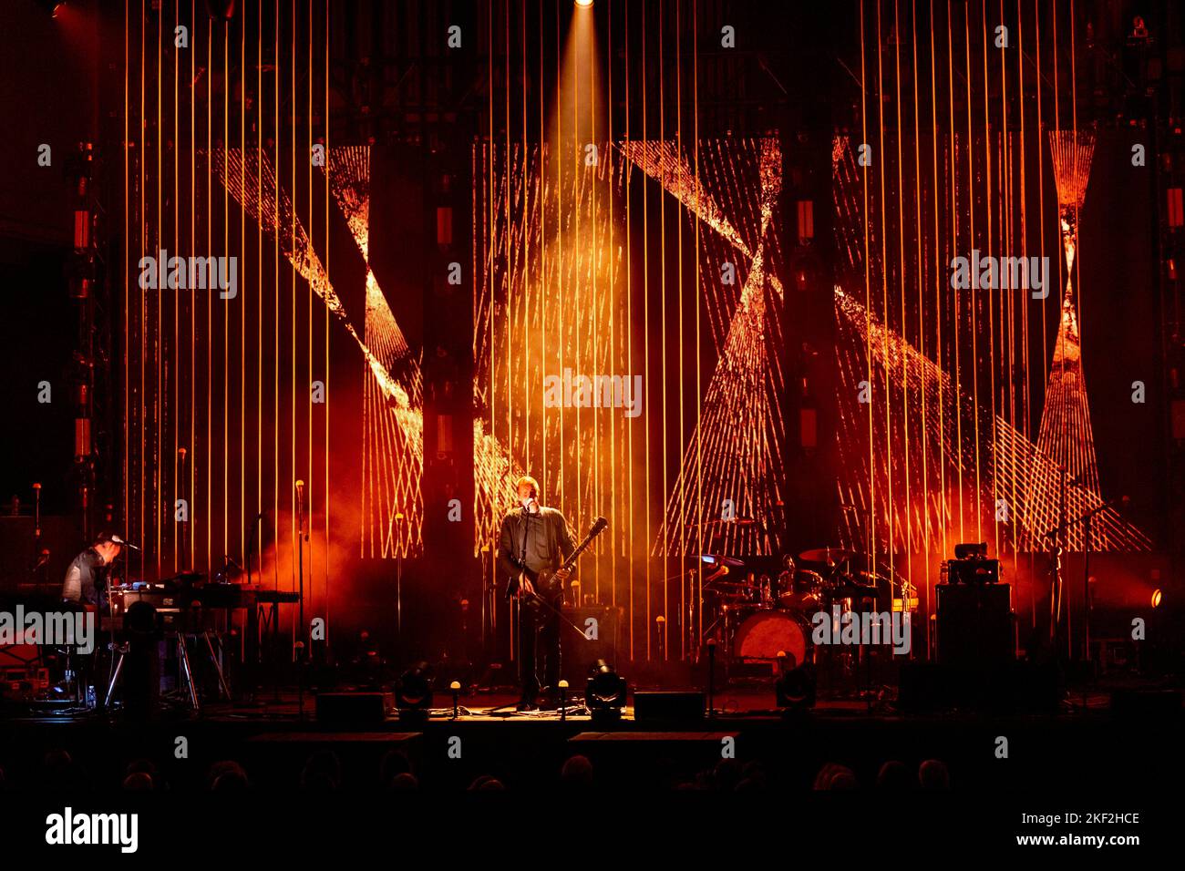 Edinburgh, Scotland, UK. 15th Nov, 2022. Sigur Ros perform live at the