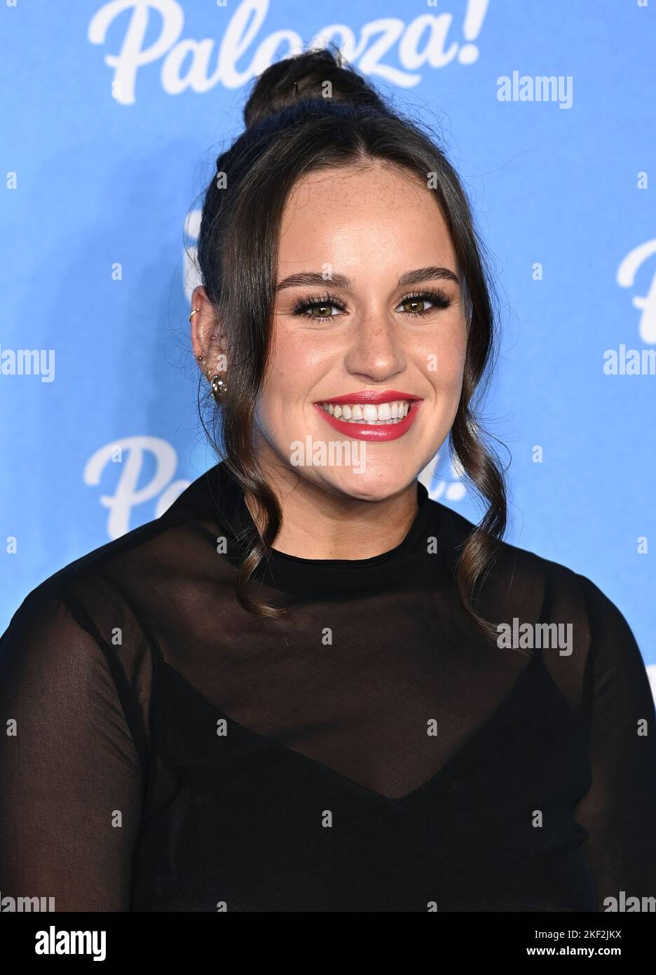 November 15th, 2022, London, UK. Ellie Leach arriving at the ITV