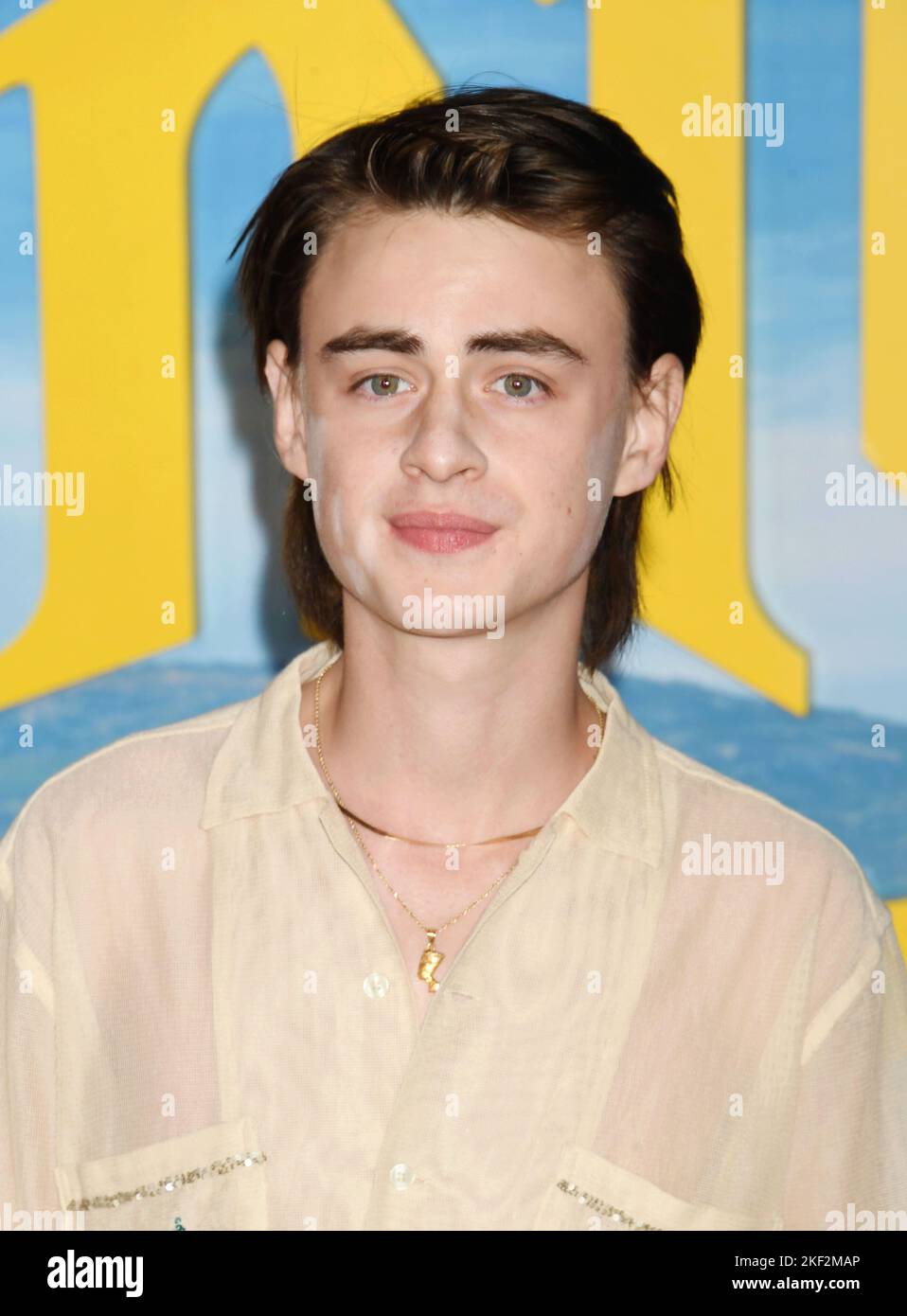 LOS ANGELES, CALIFORNIA NOVEMBER 14 Jaeden Martell attends the