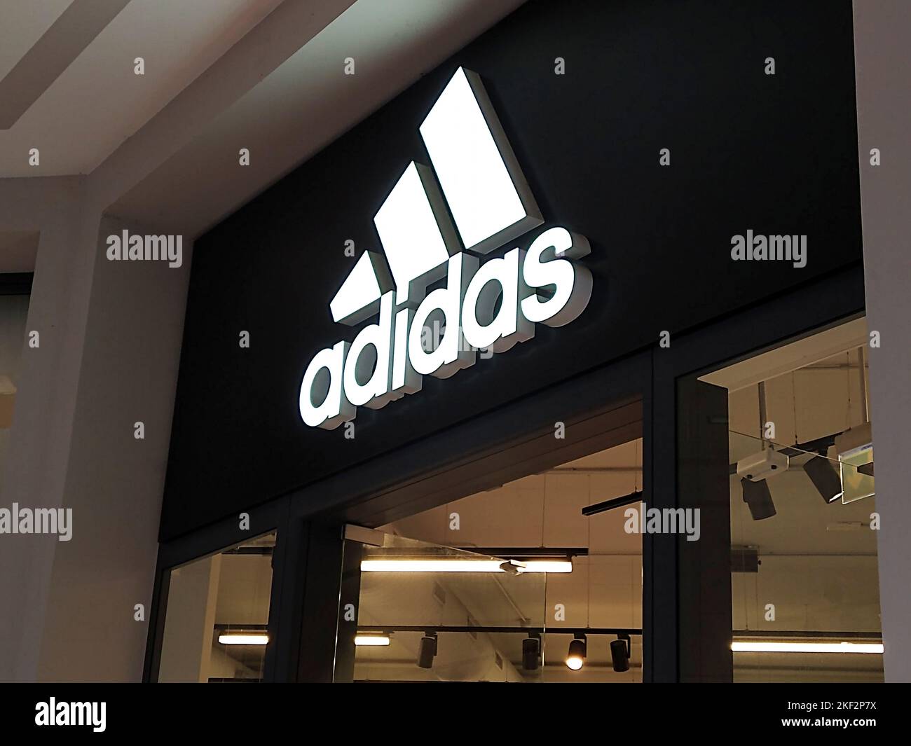 Adidas mega store hi-res stock photography and images - Alamy