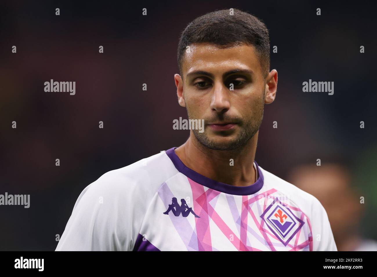 Milan, Italy, 13th November 2022. Rolando Mandragora of ACF Fiorentina ...