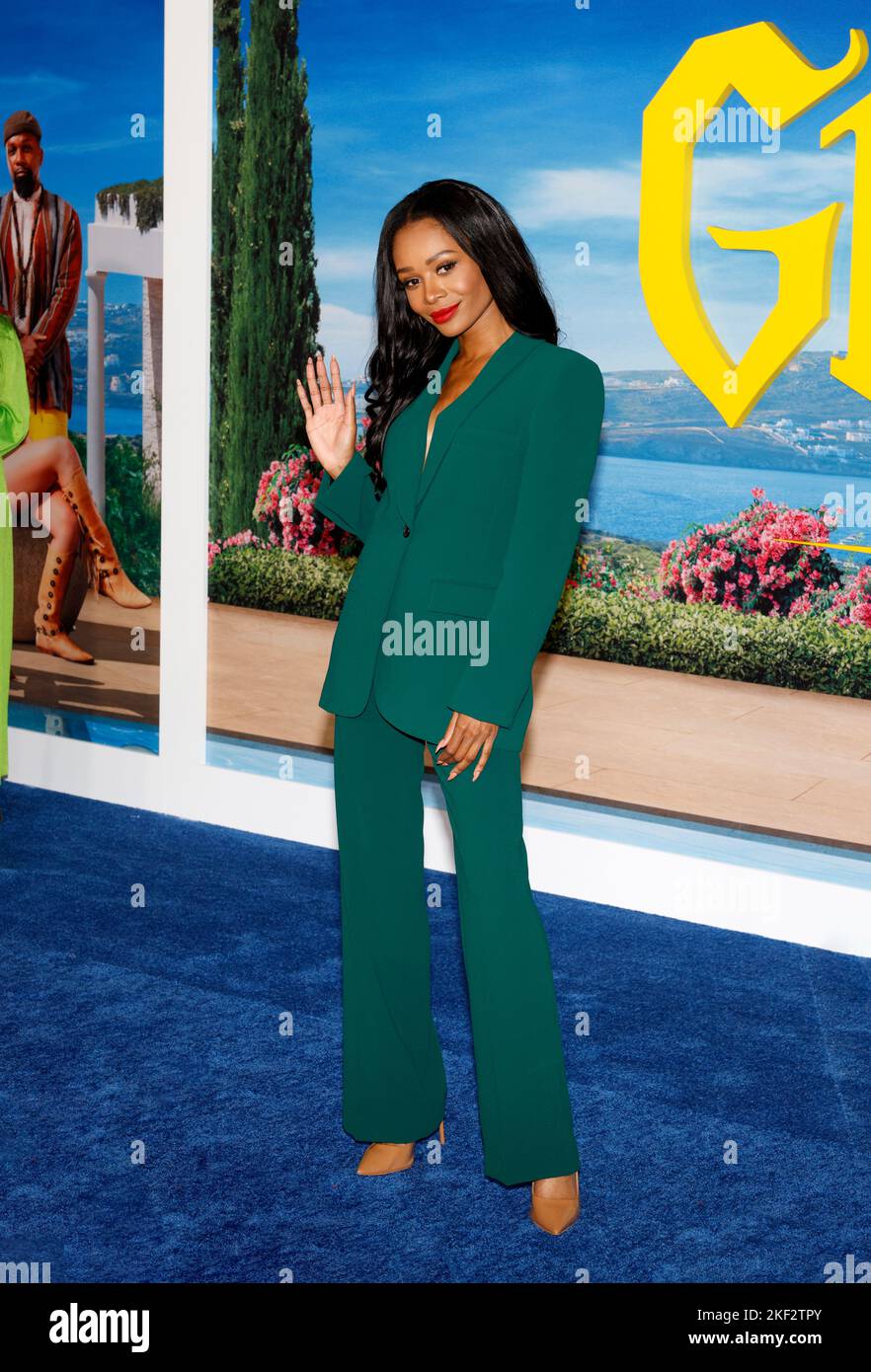 Los Angeles, CA, Nov 14, 2022 Zuri Hall arrives at the Premiere Of