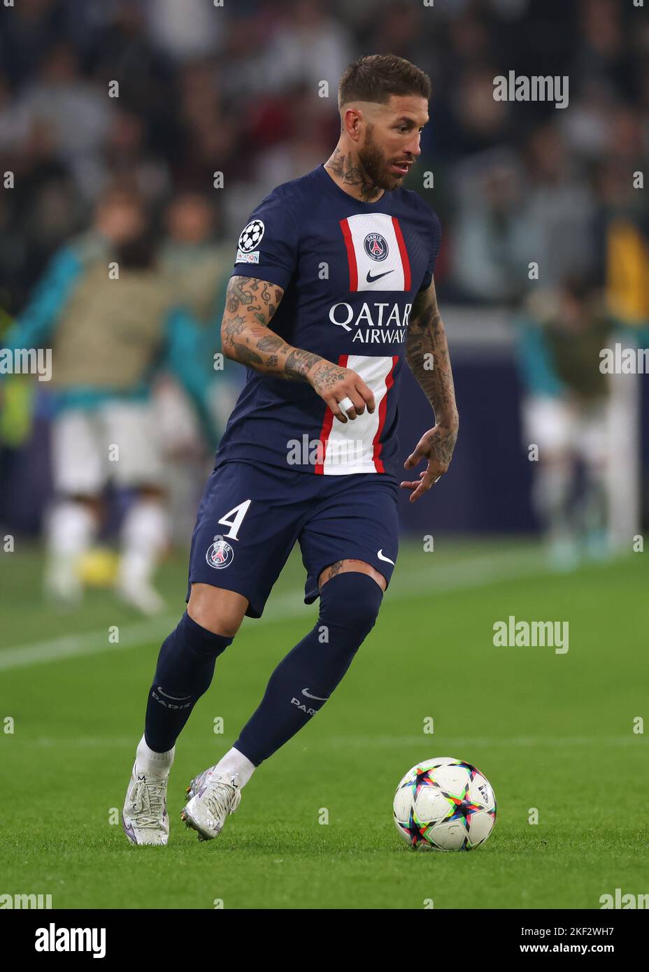 Munich, Germany. 8th Mar, 2023. Sergio Ramos of PSG during the UEFA  Champions League match at Allianz Arena, Munich. Picture credit should  read: Jonathan Moscrop/Sportimage Credit: Sportimage/Alamy Live News Stock  Photo 