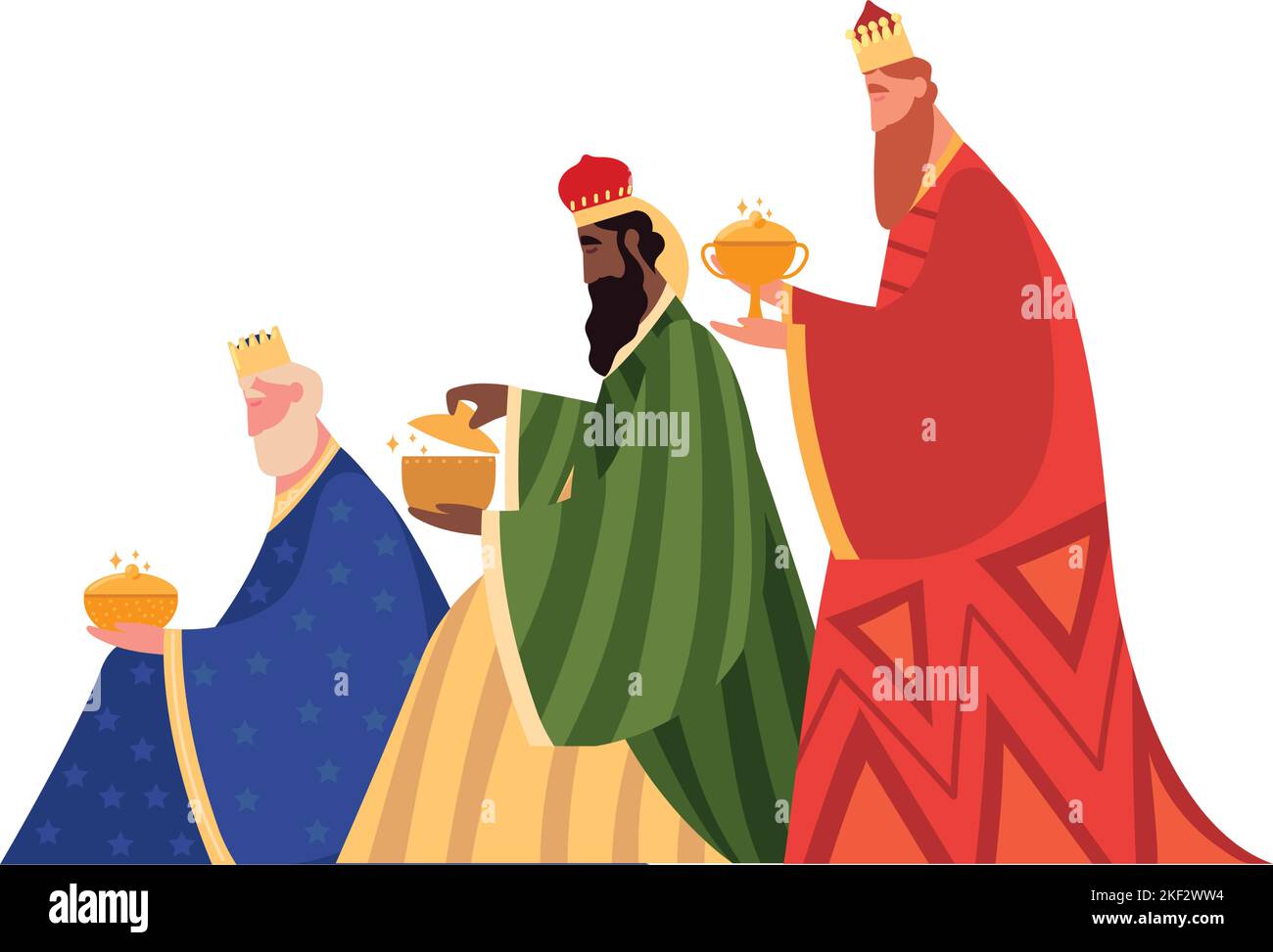 three wise men Stock Vector Image & Art - Alamy