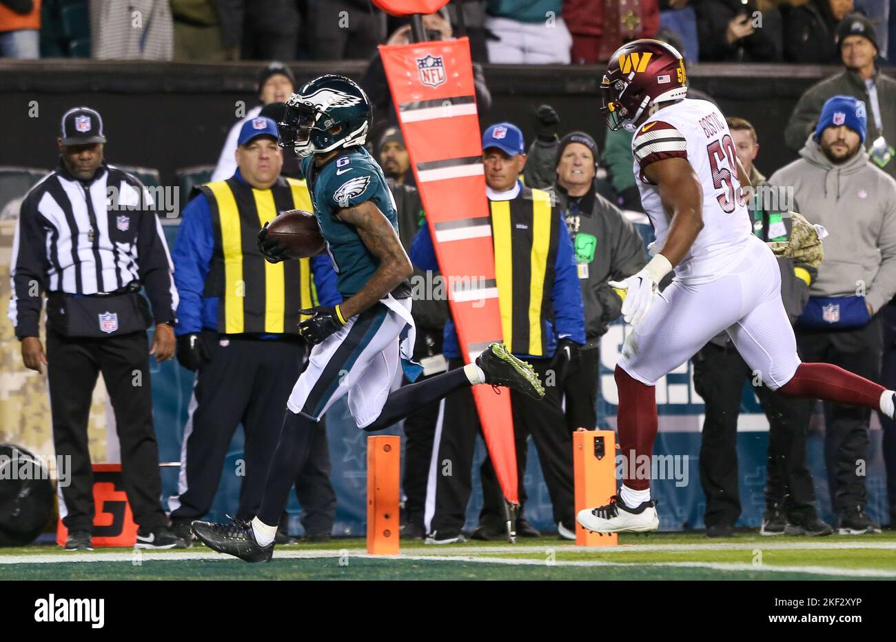 Philadelphia, Pennsylvania, USA. 14th Nov, 2022. Philadelphia Eagles
