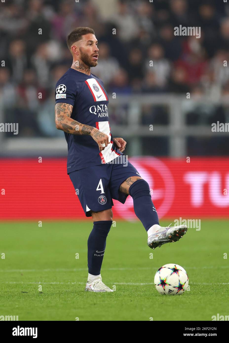 Munich, Germany. 8th Mar, 2023. Sergio Ramos of PSG during the UEFA  Champions League match at Allianz Arena, Munich. Picture credit should  read: Jonathan Moscrop/Sportimage Credit: Sportimage/Alamy Live News Stock  Photo 
