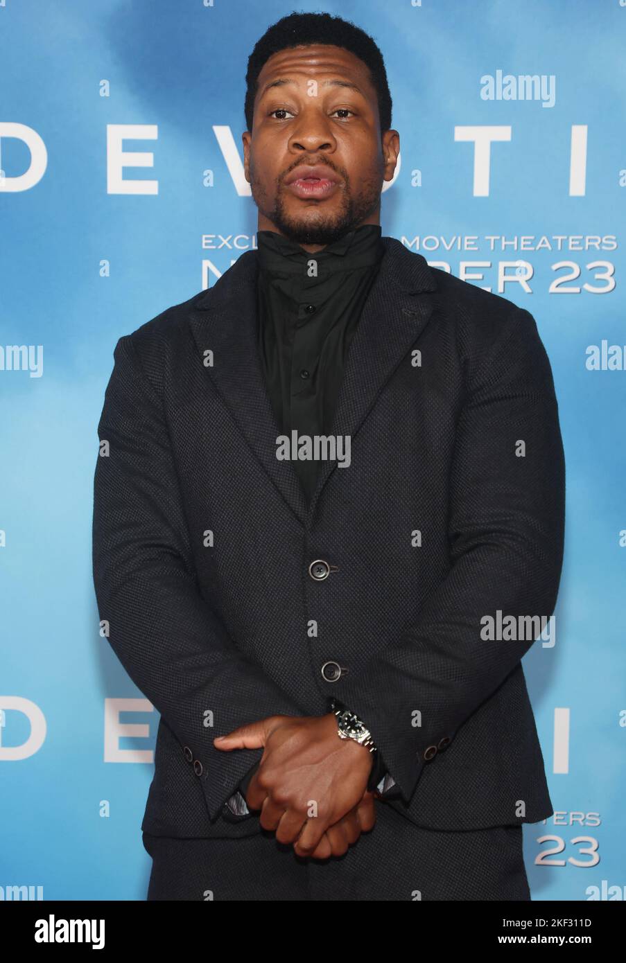 Los Angeles, Ca. 15th Nov, 2022. Jonathan Majors at the LA Premier of ...