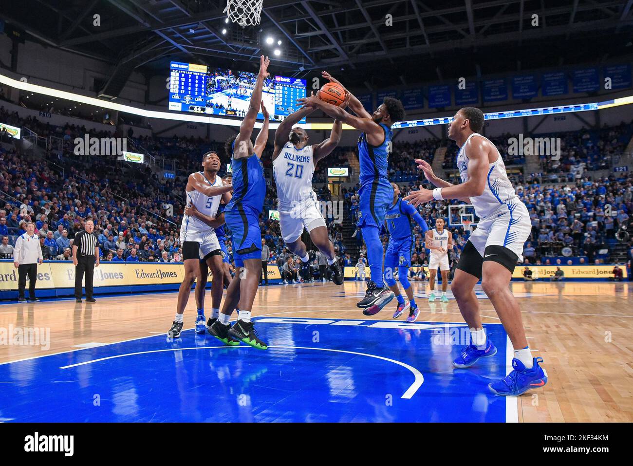 NOVEMBER 15, 2022 Saint Louis Billikens guard Fred Thatch Jr. (20) is