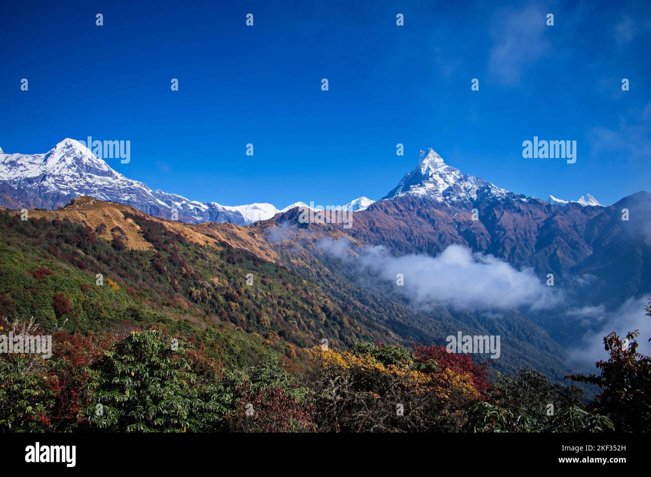 Scenic panorama himalayas in hi-res stock photography and images - Alamy