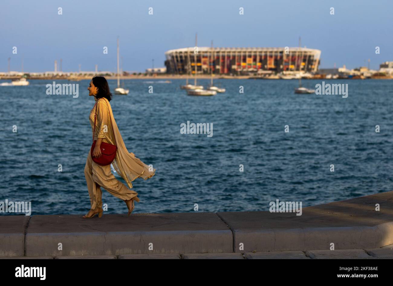 15.11.2022, Doha Katar Qatar Stadium 974 Doha 4 days before the city