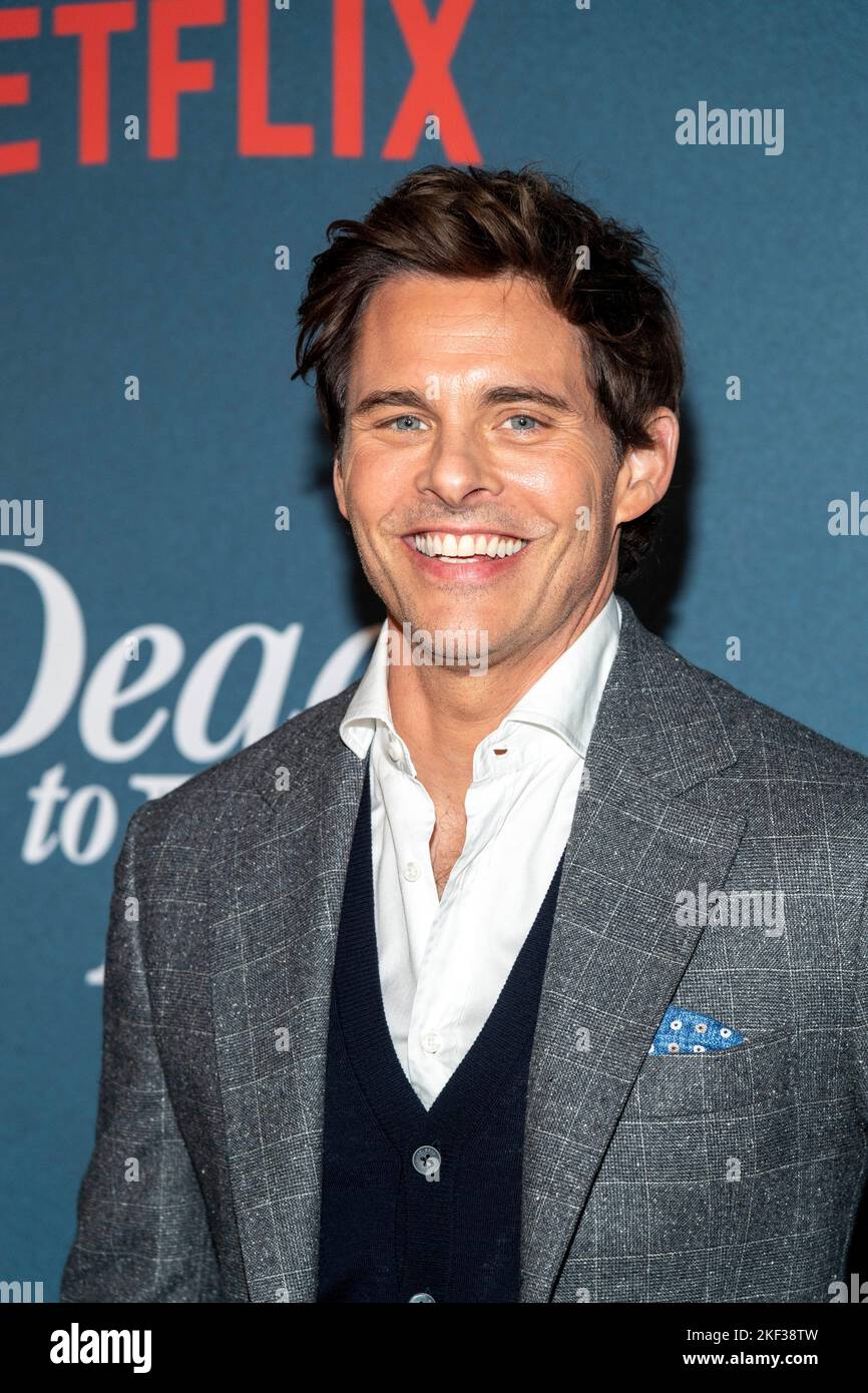 Los Angeles, USA. 15th Nov, 2022. James Marsden attends Netflix's Los