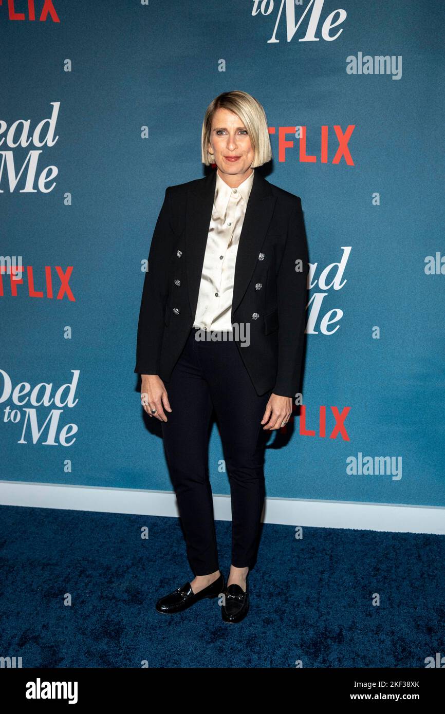 Los Angeles, USA. 15th Nov, 2022. Liz Feldman attends Netflix's Los Angeles Premiere of DEAD TO ME Season 3 Screening at Tudum Screening Room, LA, CA on November 15, 2022 Credit: Eugene Powers/Alamy Live News Stock Photo