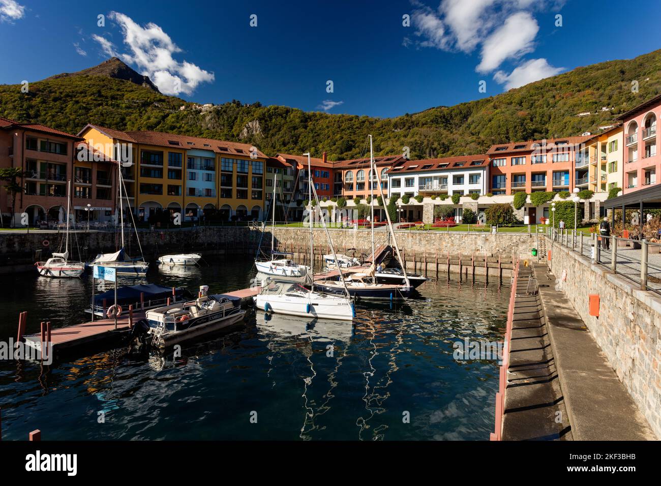 Hapimag Resort Cannero, Cannero Riviera, Lago Maggiore, Verban-Cusio-Ossola, Piedmont, Italy Stock Photo