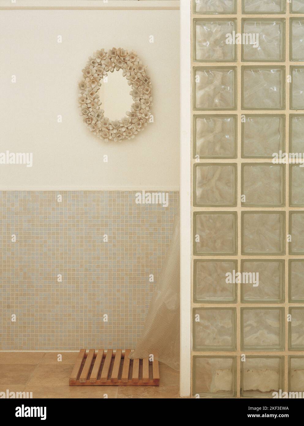 Egg carton mirror frame Stock Photo Alamy