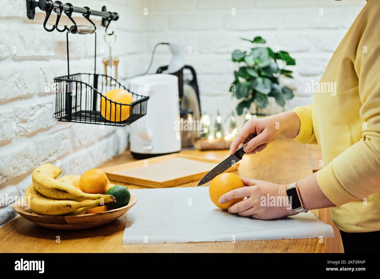 How to Dry Orange Slices for Holiday Decor. Process of Drying Orange