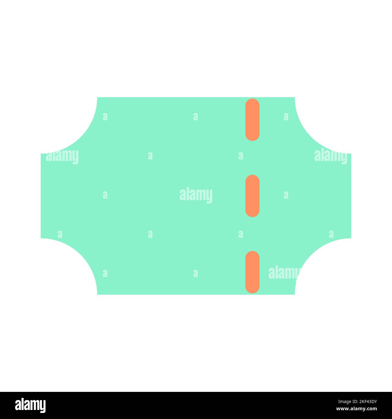 Solid ticket Stock Vector Images - Alamy