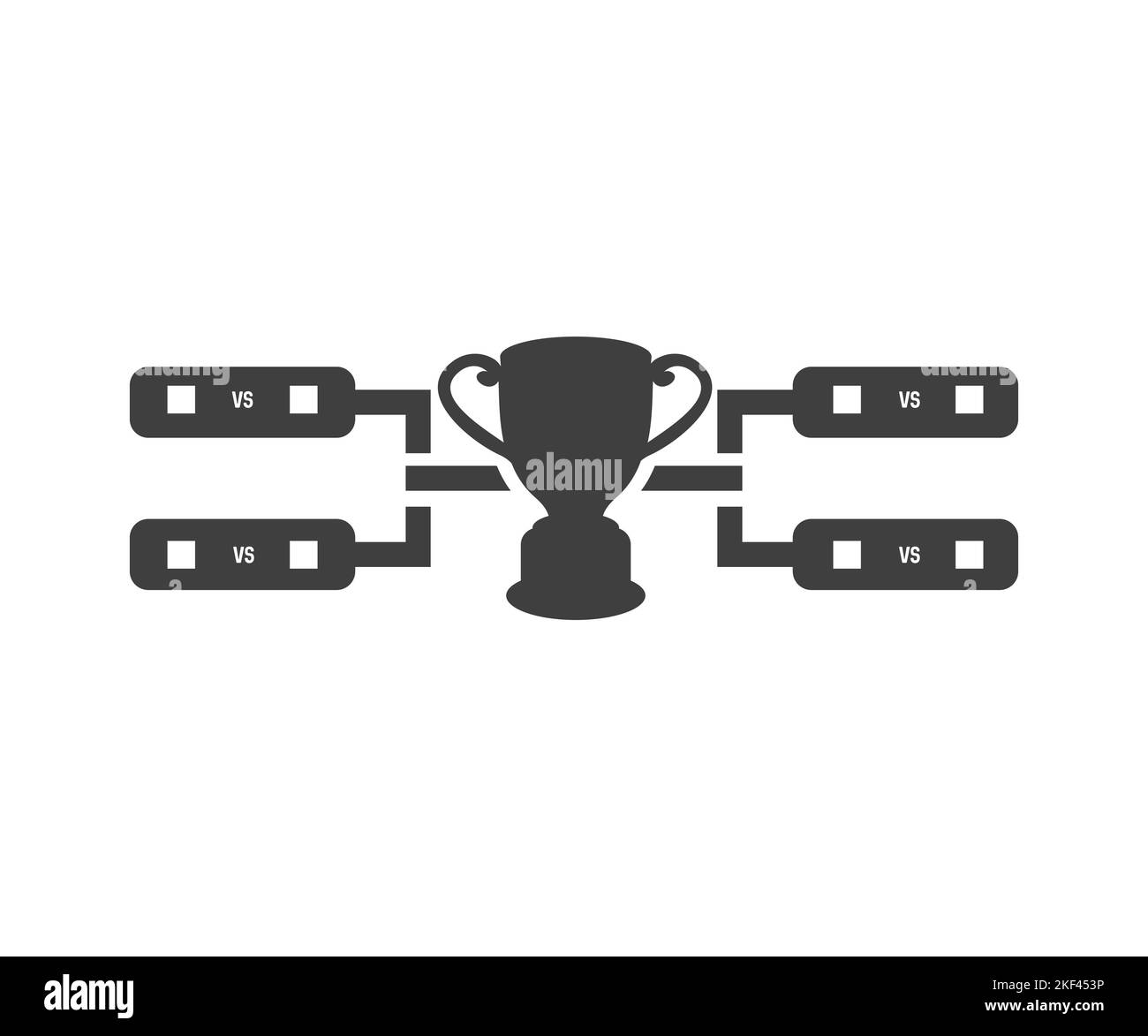 Trophy, Football Cup, Competition, games, tournament, leadership, champion prize, success, achievement, business goal, victory concept vector design. Stock Vector