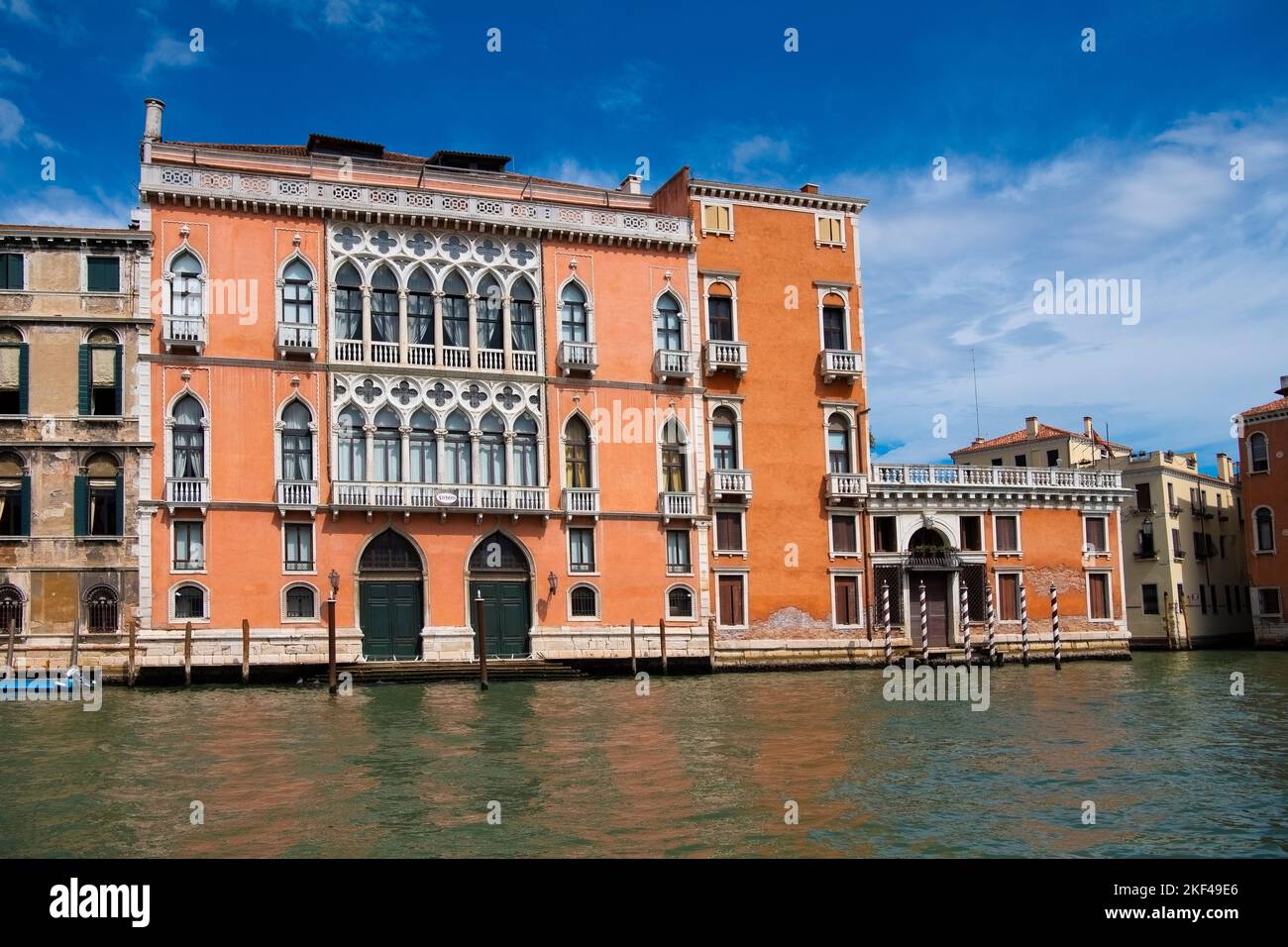 historische Paläste. Palazzi, am Canale Grande Venedig, Region Venetien ...