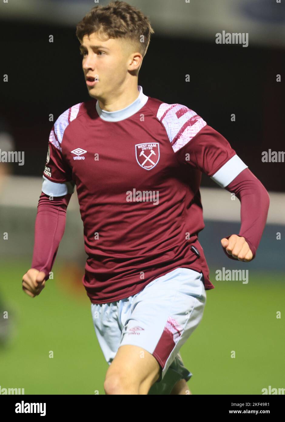 DAGENHAM ENGLAND - NOVEMBER 15 : George Earthy Of West Ham United ...