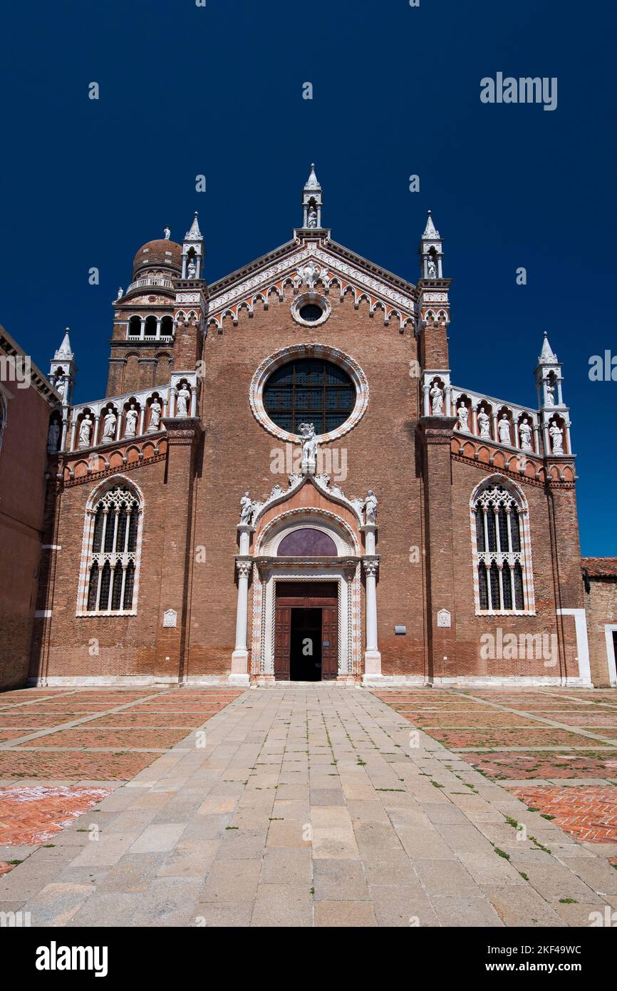 Kirche, Chiesa della Madonna dell'Orto, Grabeskirche von Tintoretto,  Venedig, Italien Stock Photo