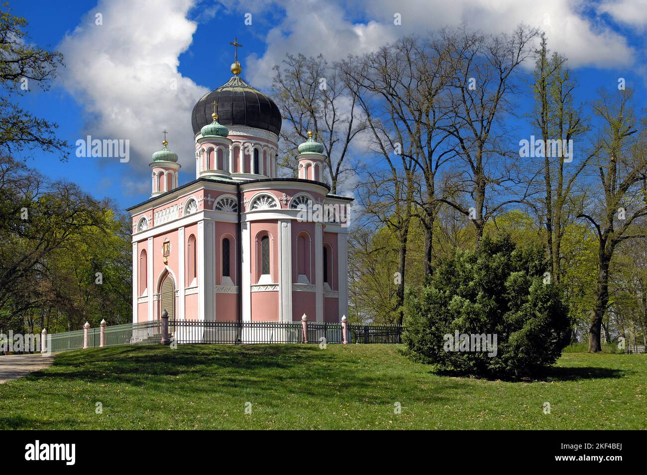 Russiche Kirche in Potsdam, Brandenburg, Deutschland Stock Photo