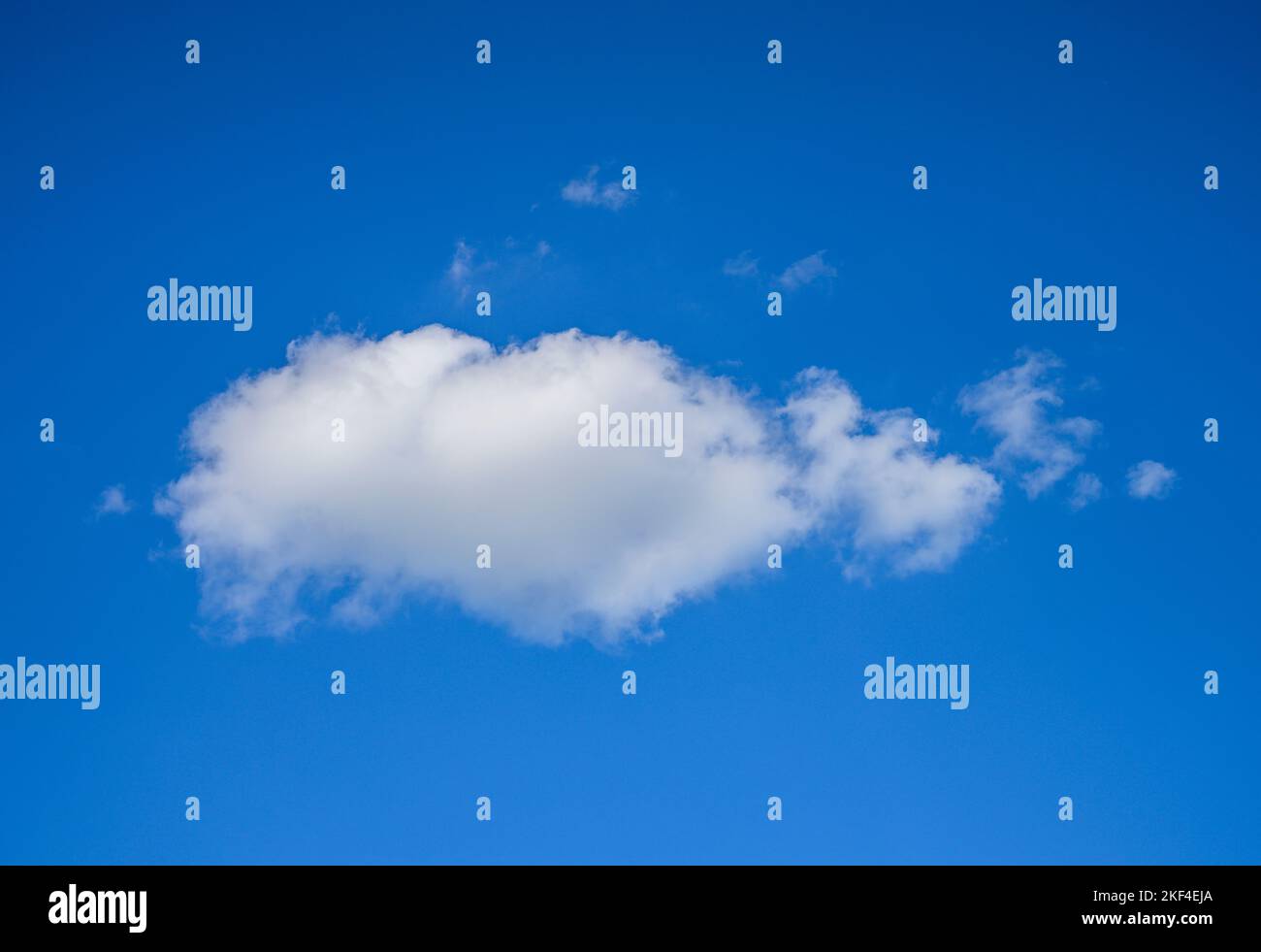 Wolke, blauer Himmel Stock Photo