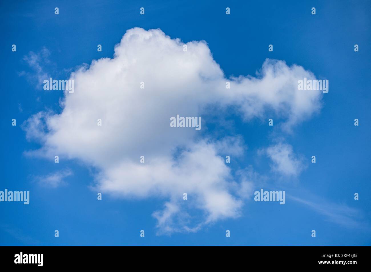 Wolke, blauer Himmel Stock Photo