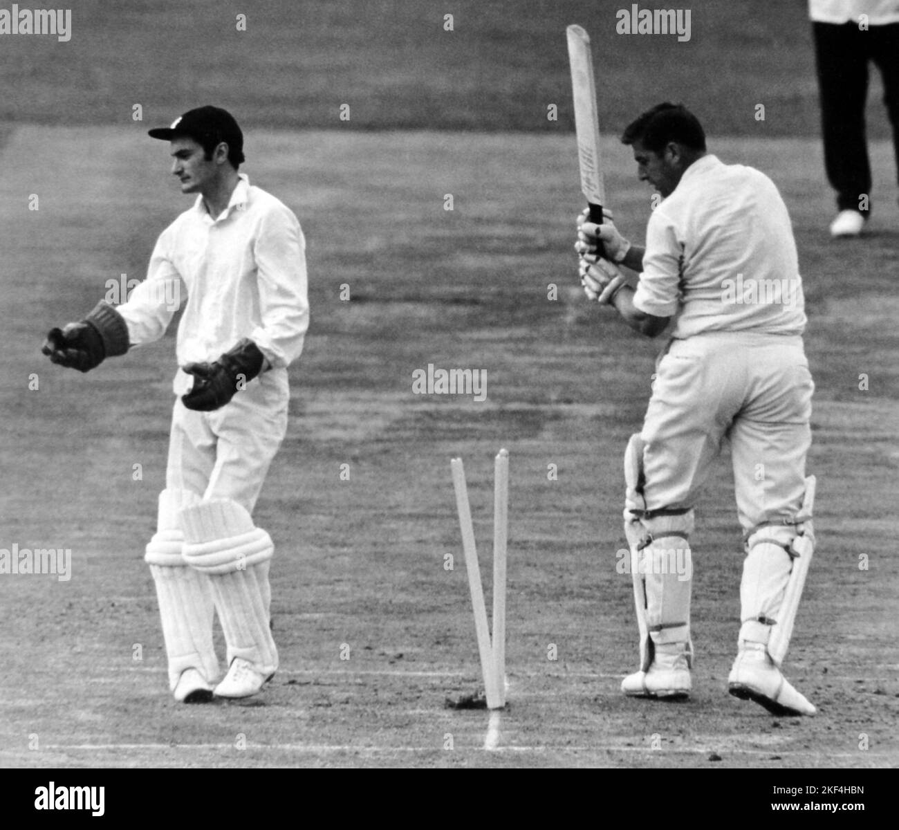 Action during the test match between England and New Zealand at Lord's