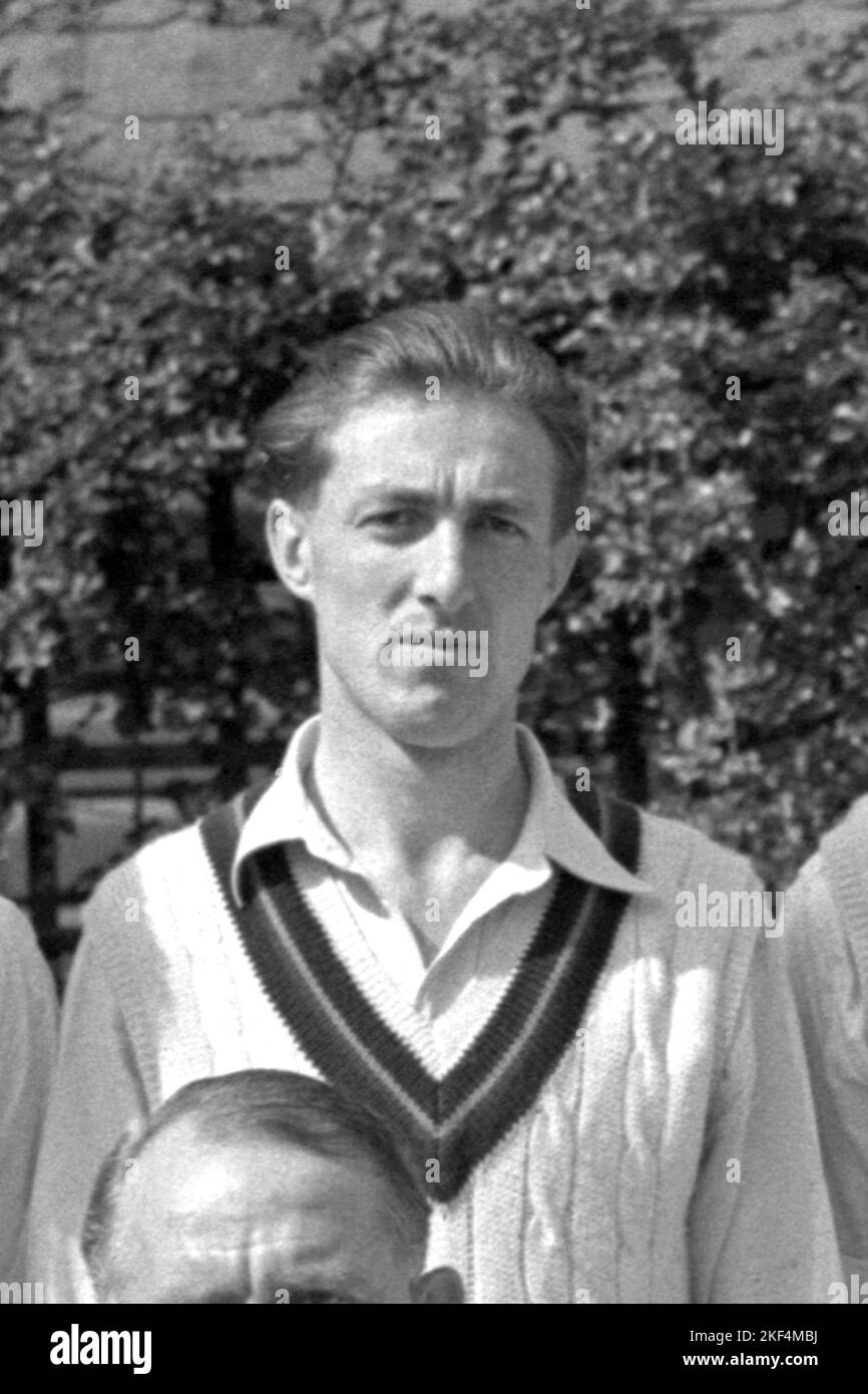 Frank Parr, Lancashire wicketkeeper Stock Photo Alamy