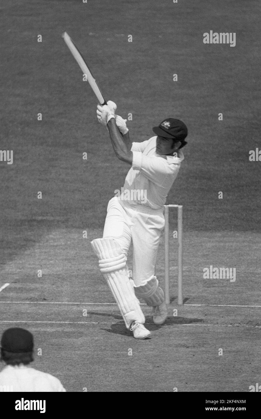 Australia's Alan Turner in action on his way to a century Stock Photo ...