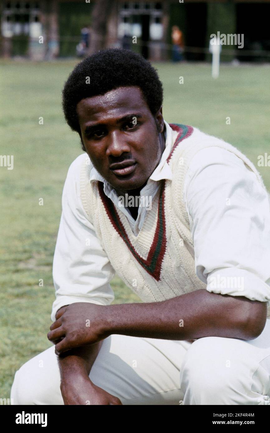 Wayne Daniel, West Indies Stock Photo - Alamy