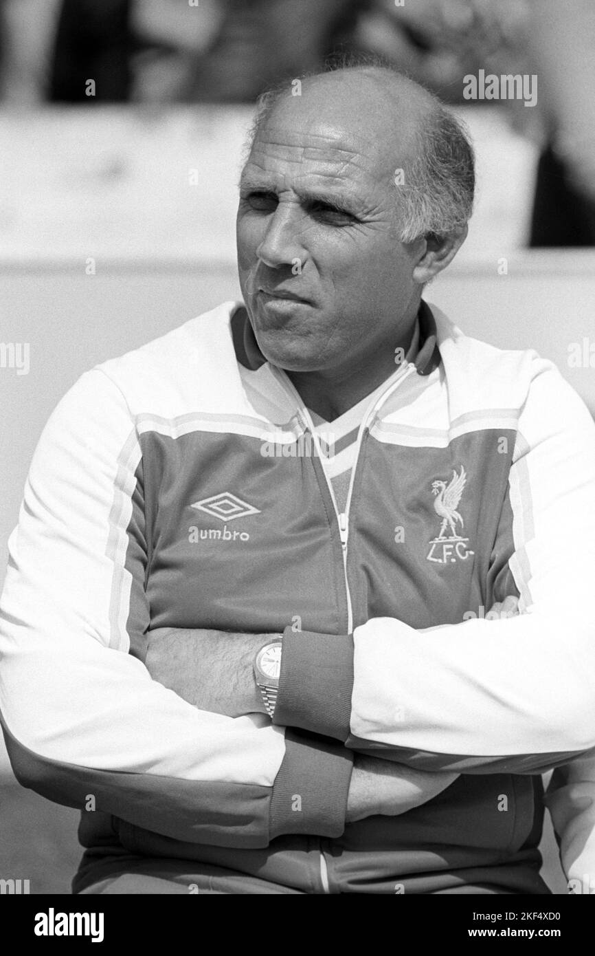 Liverpool FC coach Ronnie Moran Stock Photo Alamy