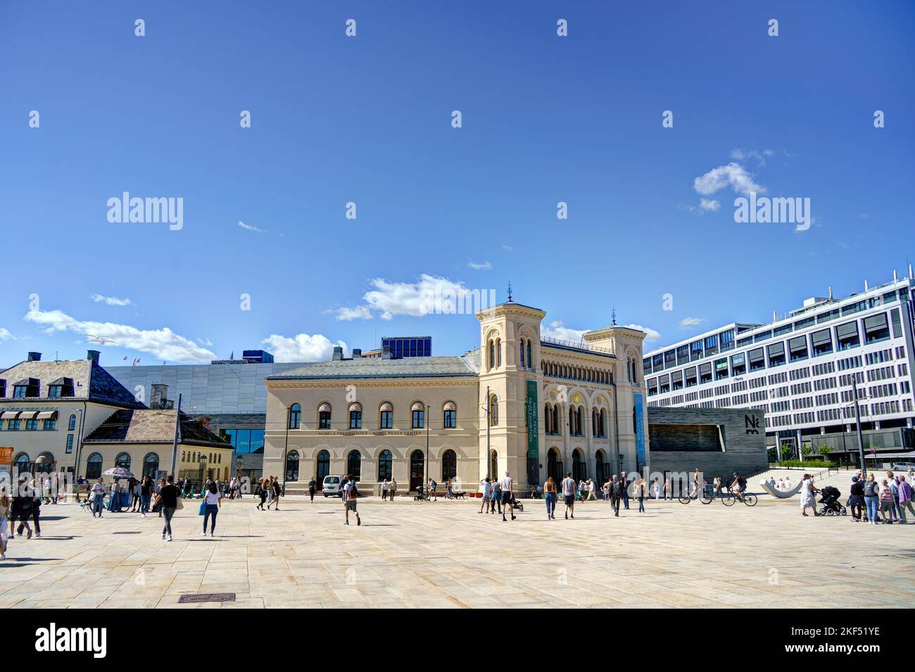 Oslo landmarks, Norway Stock Photo